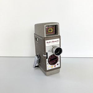 Vintage 8MM Film Movie Camera - Vintage Bell & Howell  8MM Movie Camera - Film Camera