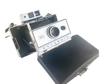 Vintage Polaroid Model 350 Land Camera - Vintage Polaroid Land Camera