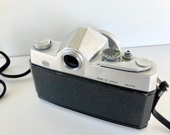 Nikon Nikkorex F Argent - Boîtier Reflex 35mm - Fabriqué Au Japon - Exc+5