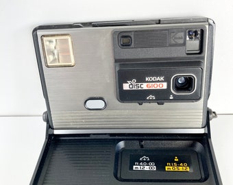 Vintage Kodak Disc Camera - Kodak Disc 6100 - Check out all of our cameras - Vintage camera