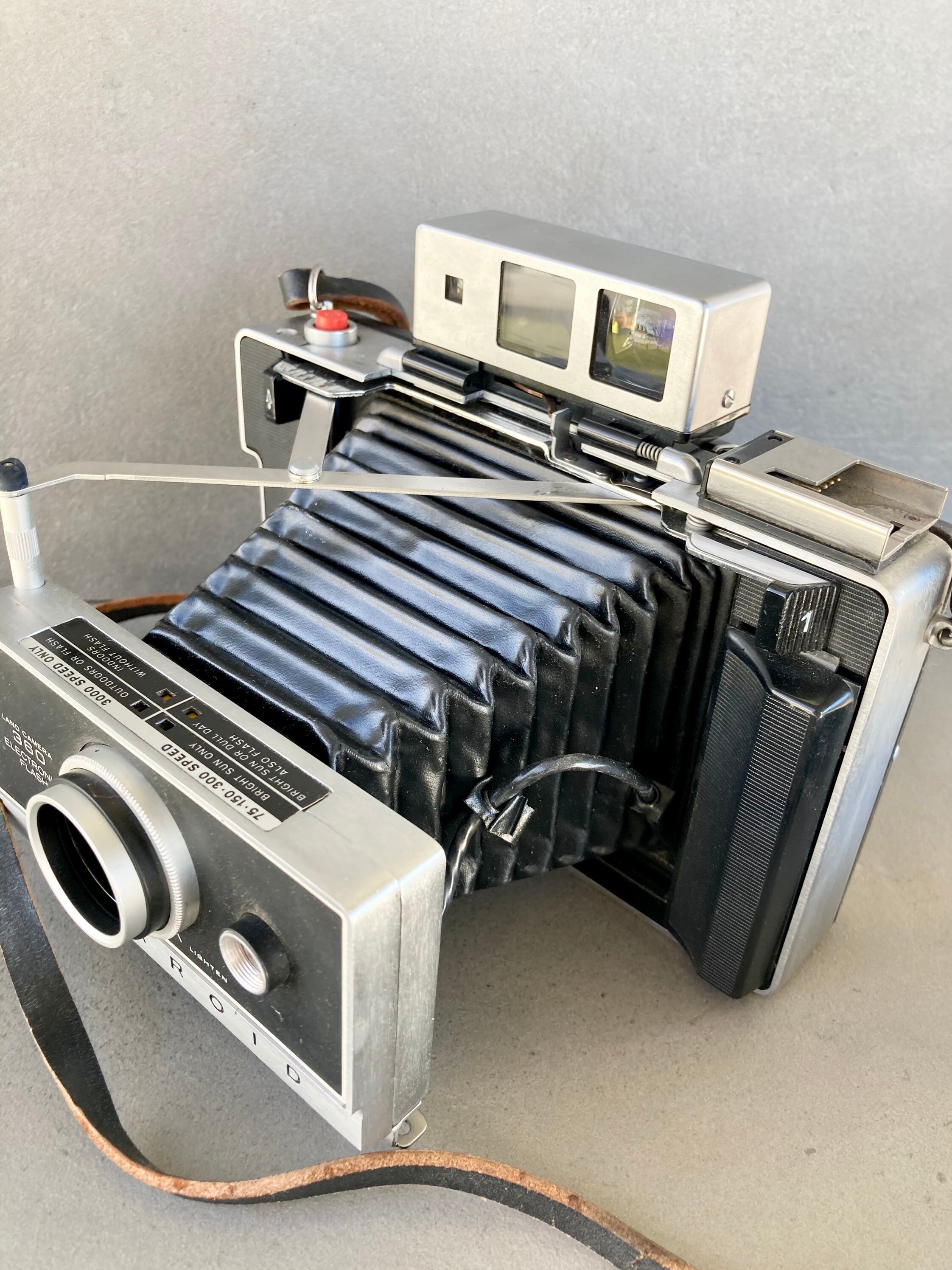 Vintage Film Camera Polaroid Model 360 Land Camera Vintage