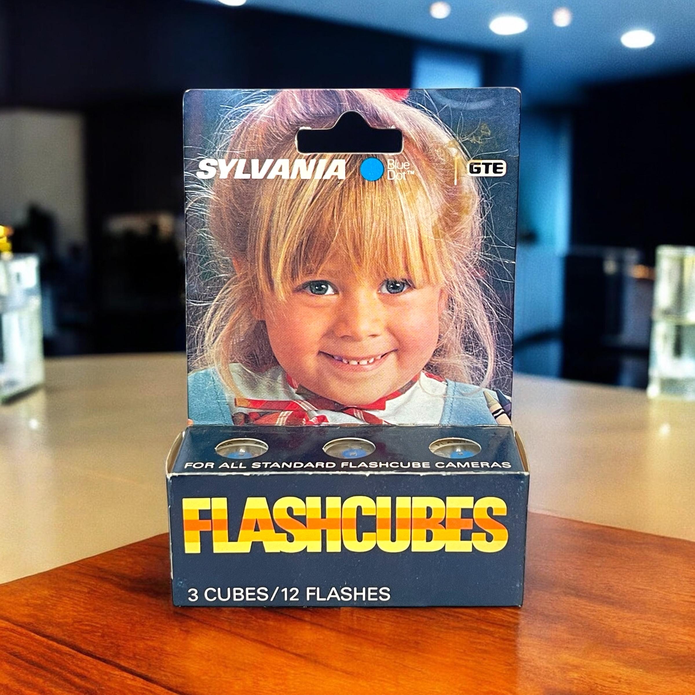 Cubes Flash WESTINGHOUSE Blue Flash – Vintage, 1 Pack De 3 Cubes (12 Flashes)