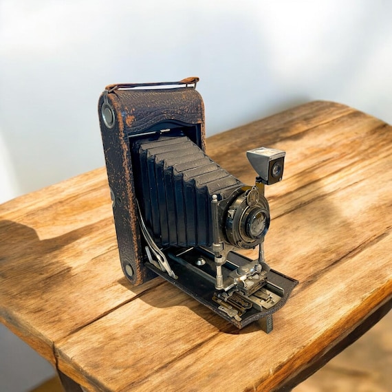 Vintage Film Camera - Folding Kodak No. A - 122 Film Bellows