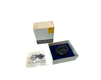 Vintage Polaroid Development Timer #128, In Original Box, Made In USA, Working