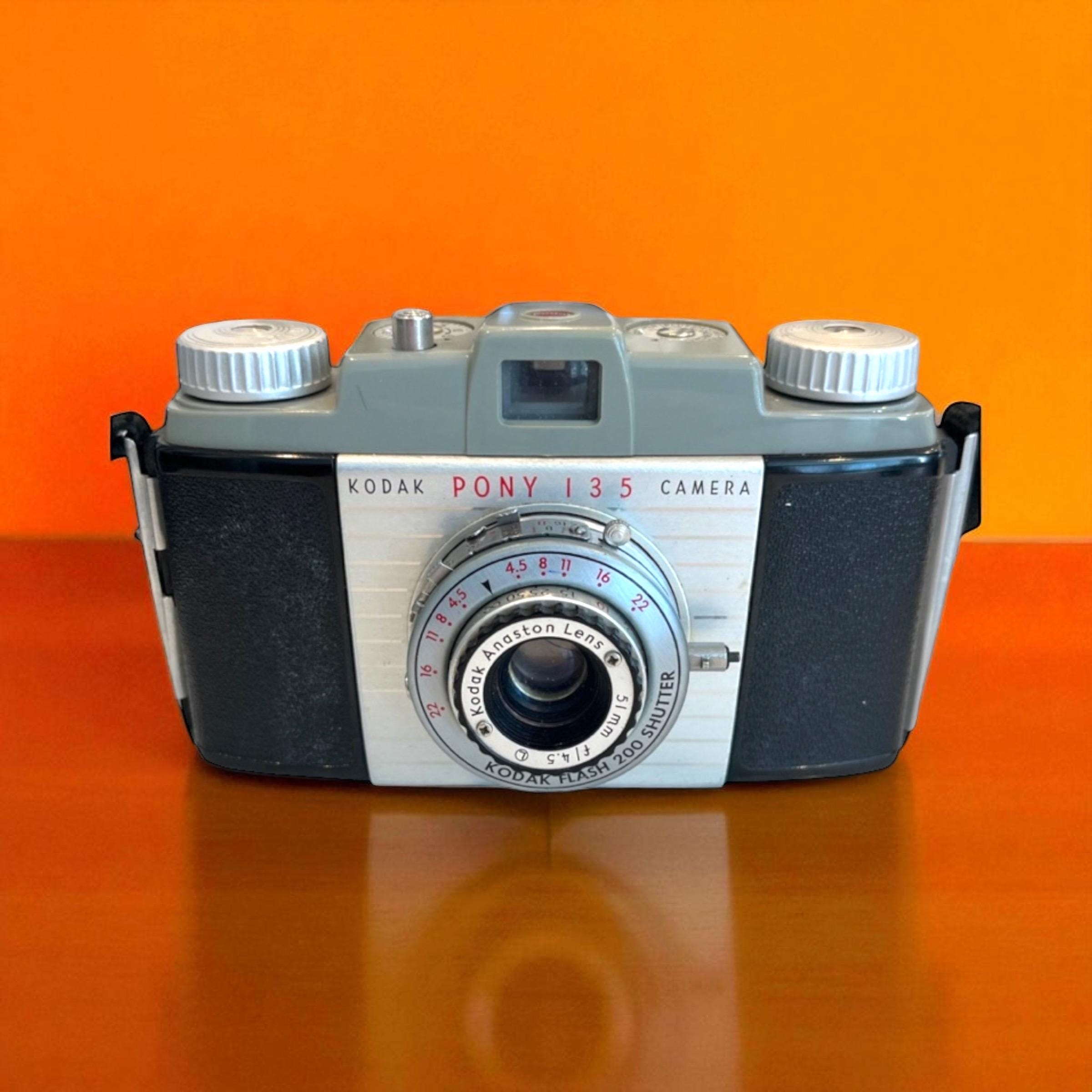 Vintage Film Camera - Vintage Kodak Pony 135 Film Camera - Check