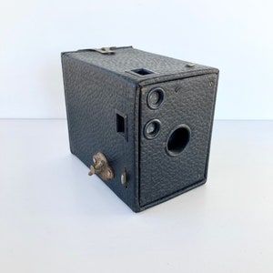 Vintage Small Box Camera -  Vintage Kodak 127 Film   Box Camera - Check out our huge vintage camera collection