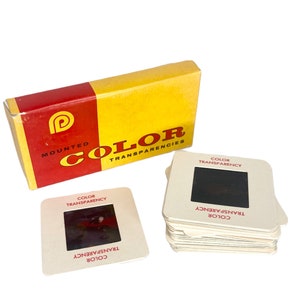 Vintage Photography Slides - Transparencies - Picture Slides