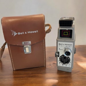Vintage 8MM Film Movie Camera - Vintage Bell & Howell  8MM Movie Camera - Film Camera