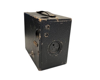 Vintage Box Camera- Kewpie No 2A Box Camera - Check us out and our huge collection of Vintage Cameras