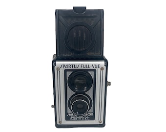 Vintage Film Camera -  Vintage Spartus Full Vue Twin Lens Reflex Camera - Check put all of our cameras