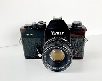 Vintage 35MM film Camera -  Vivitar 220/SL 35MM camera - We have a great selection of Vintage Cameras