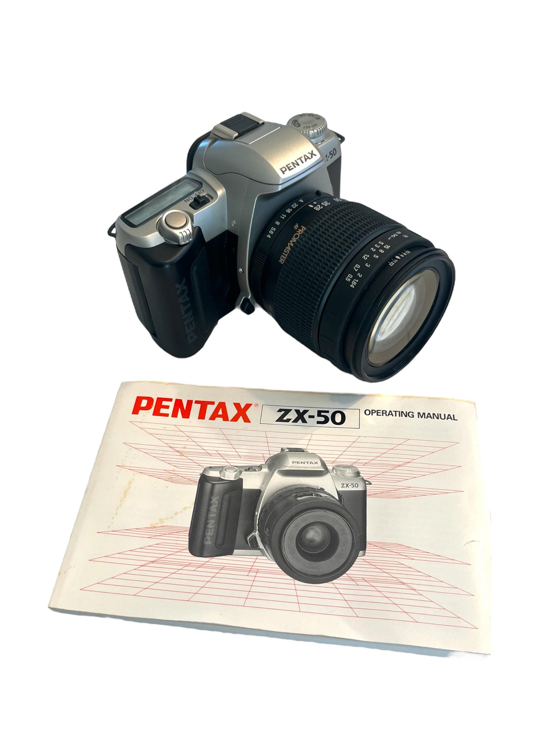 Vintage 35MM Film Camera - Pentax ZX-50 Model 35MM Camera - We