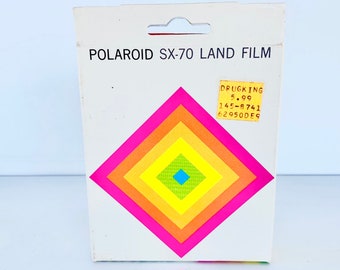 Vintage Sealed Polaroid SX-70 Film in pristine condition - Polaroid SX-70
