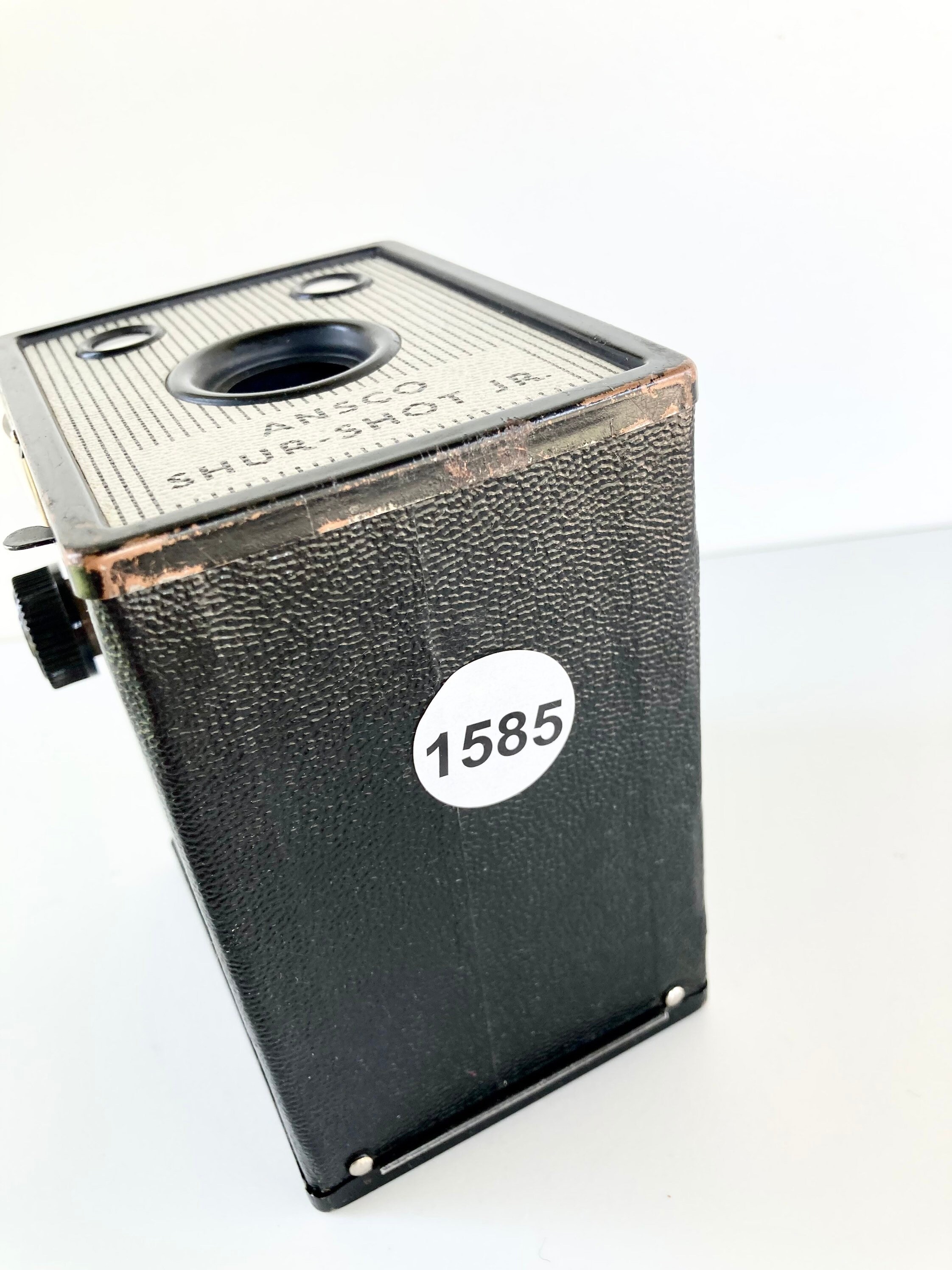 Vintage Film Box Camera - Ansco Shur Shot Art Deco Box Camera