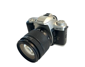 Vintage 35MM Film Camera - Pentax ZX-50 Model 35MM Camera - We