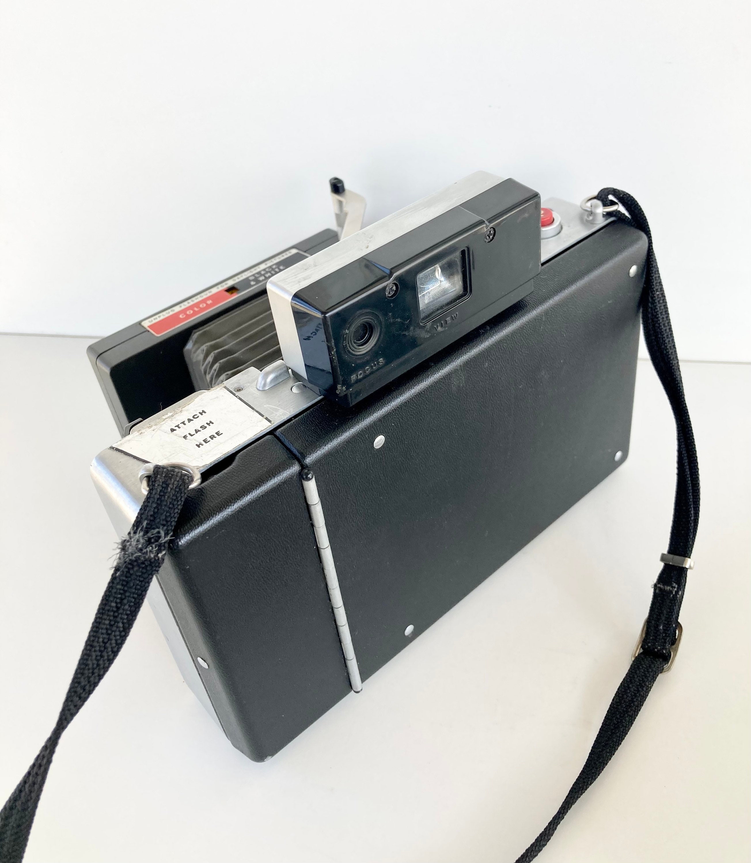 Appareil Photo Instantané POLAROID 101 - Vintage Années 60 - Noir - Fonctionnel