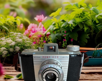 Vintage film camera. Kodak Pony Model 828 Film Camera - Like New -Check out all of our vintage cameras