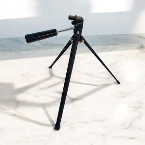 Vintage Tripod - Vintage photography travel tripod - Small Tabletop Camera Tripod