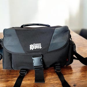 Padded Canon Rebel Camera bag -  Camera Bag - Camera Case
