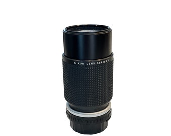 Nikon Zoom Lens - SLR Film Camera Lens - Zoom Lens - Film Photography - Nikon Series E Camera Lens