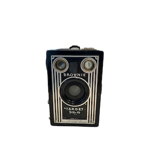 Vintage Box Camera Vintage Kodak Brownie Target Six-16 Large  Box Camera - Check out our huge vintage camera collection