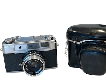 Vintage 35mm Film Camera - Yashica J Model 35mm Camera- We