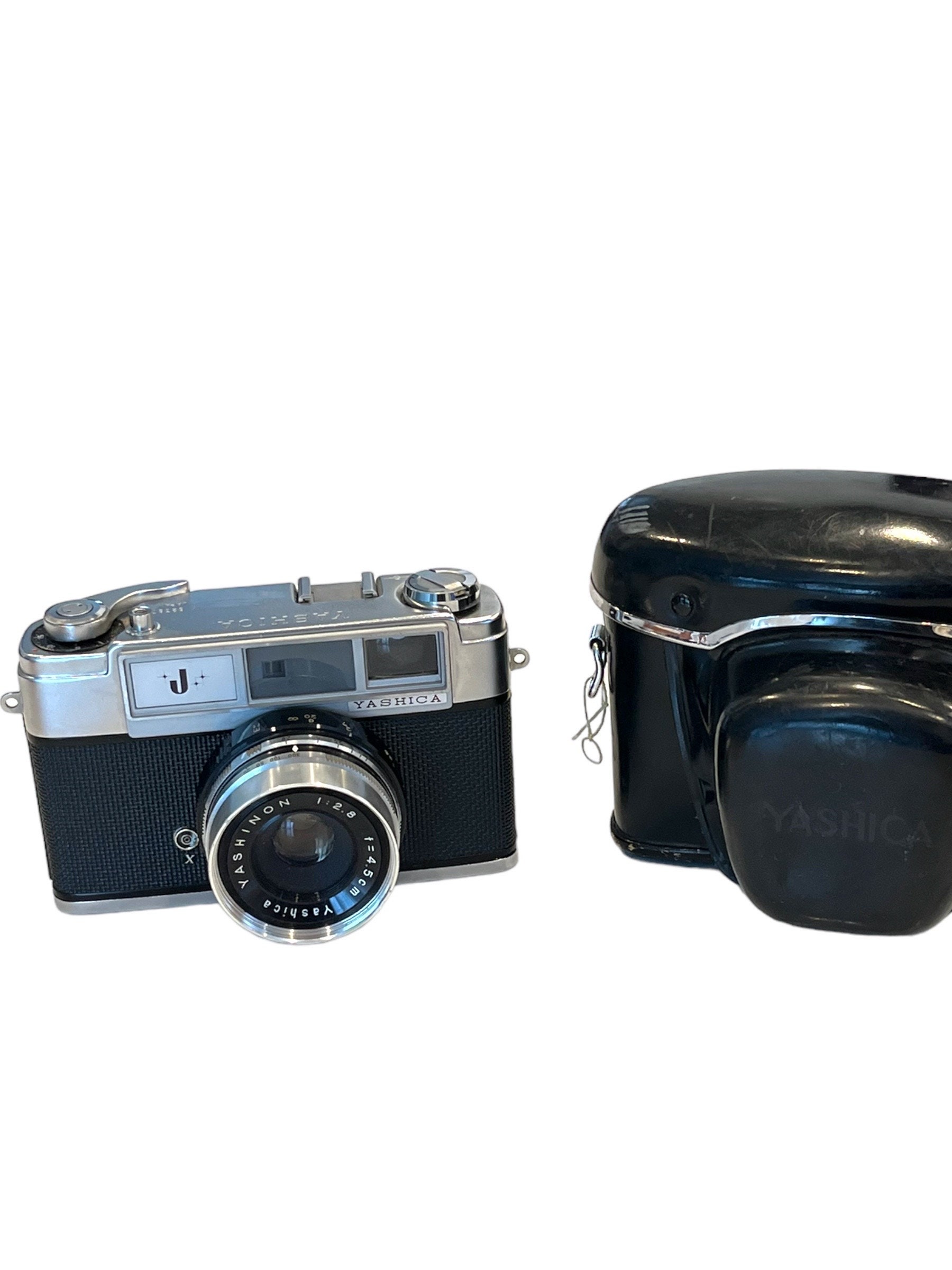 Vintage 35mm Film Camera - Yashica J Model 35mm Camera- We