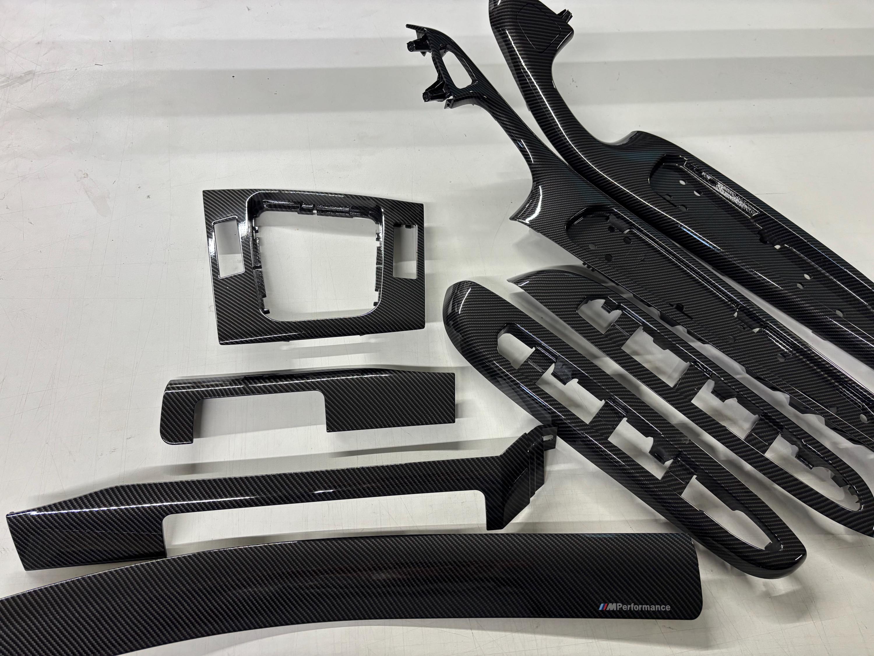 BMW 3 Series E46 Coupe CARBON Fiber Interior Trim Set - Etsy Denmark