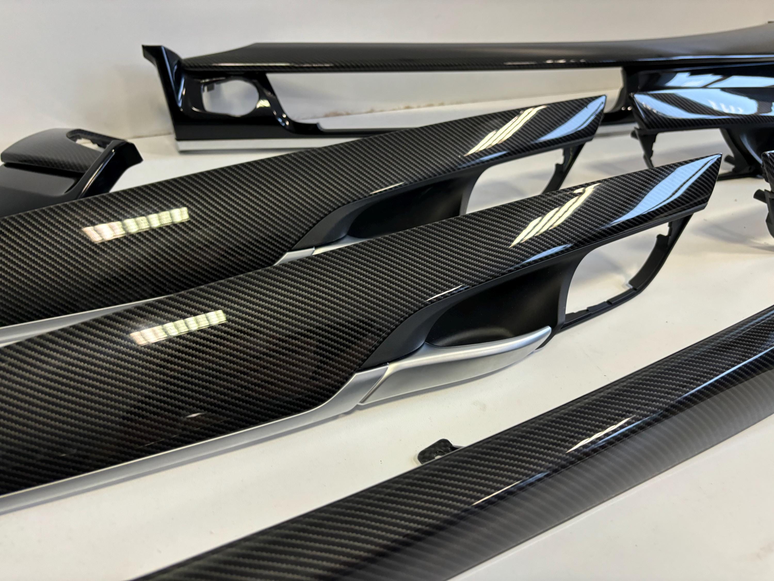 BMW X5 X6 F15 F16 F85 F86 CARBON Fiber Interior Trim Set - Etsy Canada