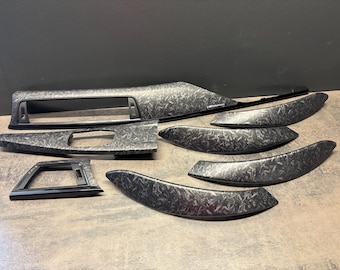 BMW F30 F31 F32 F34 F36 F80 F82 FORGED Carbon Interieurleisten Set LHD