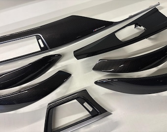 BMW F30 F31 F32 F34 F36 F80 F82 CARBON Interieurleisten Set LHD