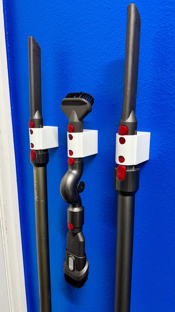 Dyson Vacuum Accessory Holder, Wall Mount Storage Rack for 2 Tools