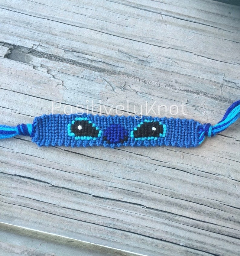 Stitch and Angel Friendship Bracelet Disney Lilo and Stitch Etsy