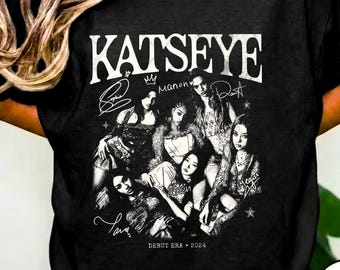 Katseye K-pop Dreamwave Design PNG, Retro Katseye Shirt Design, Retro K-Pop Design, Katseye Sublimation Design (Digital Download)