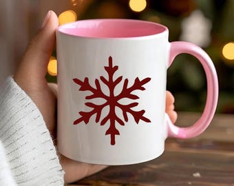 Czerwony płatek śniegu Png, Wesołych Świąt Png, Projekt sublimacji, Zima Png, Png Jpeg Xmas