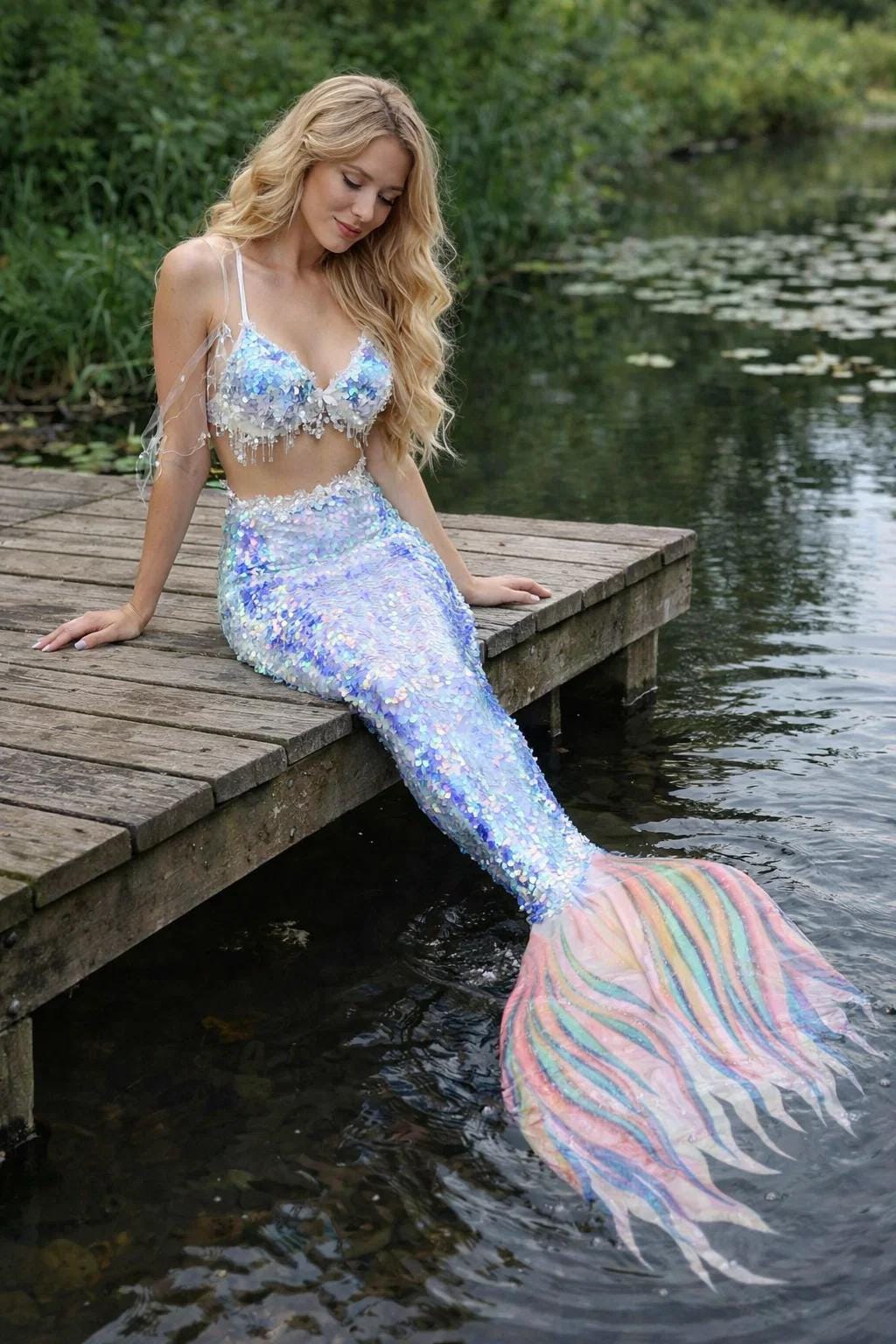 Mermaid Swimsuit Adult - Etsy