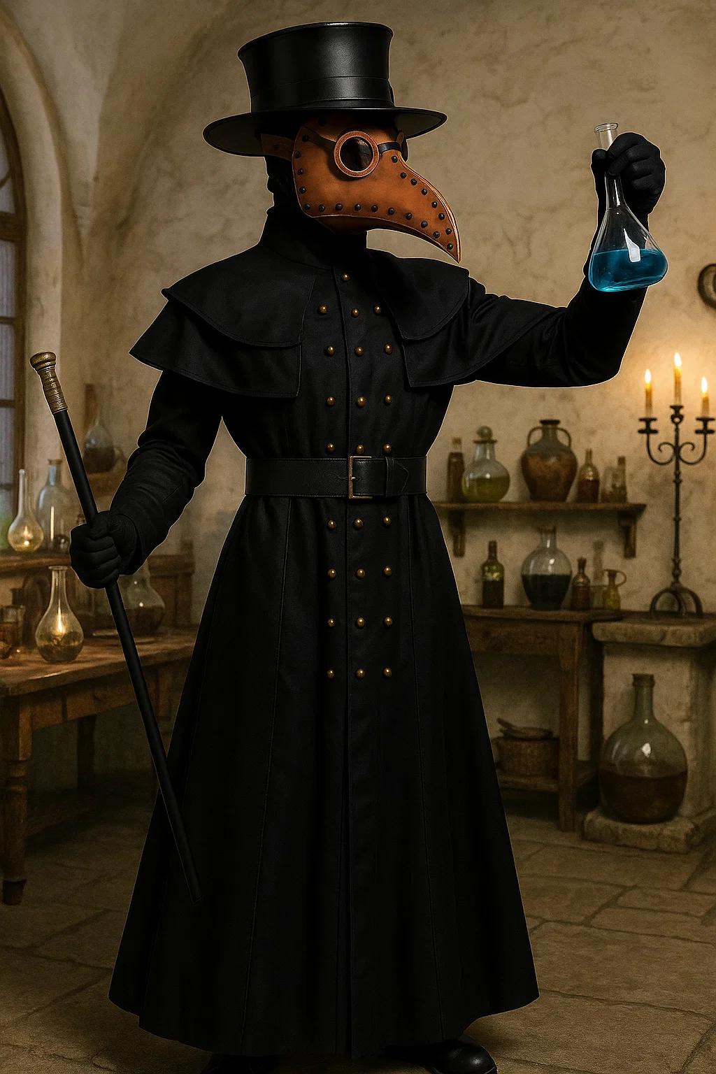 Máscara médico de la peste México