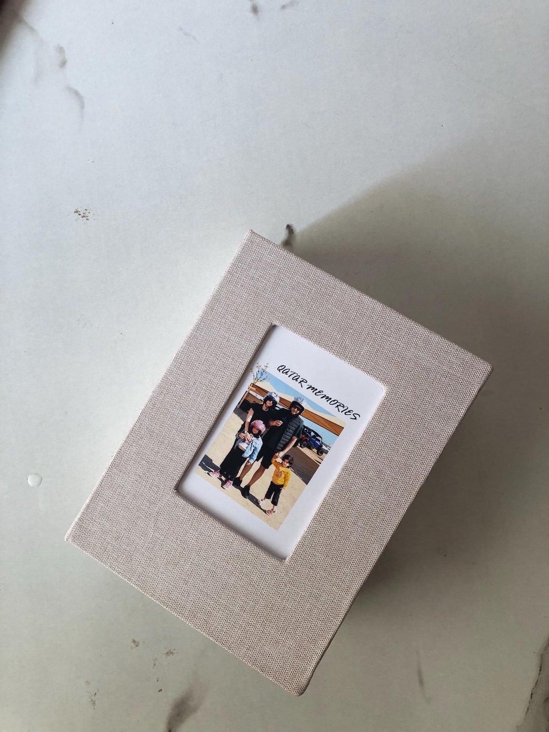 Personalized Family Photo Album | Custom Hardcover Memory Book, Coffee ...