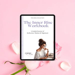 Journal de travail Inner Rise pour femme | Autoréflexion, guérison émotionnelle (téléchargement numérique)