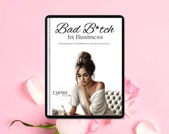 Bad B*tch In Business Digital Planner | Income & Organization (Digital Download)