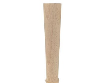 Noga nóżka drewniana meblowa z regulacją ∅ 41xH200mm – WY01017