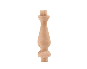 Tralka drewniana ozdobna do mebli ∅ 19 x H 62 mm - DR00087