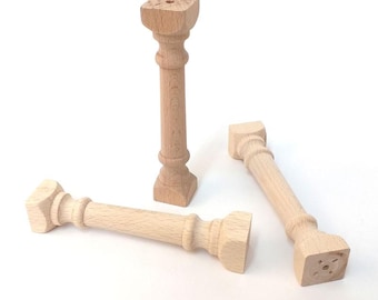 Tralka drewniana ozdobna do mebli ∅ 24 X H 140 MM – DR00081