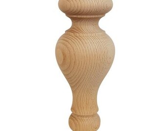 Nóżka meblowa bukowa  ∅ 78 mm, wysokość 180 mm WY01036