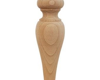 Drewniana nóżka meblowa toczona ∅ 52 mm x H 150 mm - WY01034
