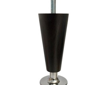 Noga drewniana meblowa z stopką ∅ 54xH 140 mm WY01737.CR