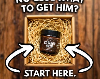 Cowboy Skin Tallow Balm: Natural Skincare Gift for Men