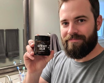 Grass-Fed Tallow Beard Balm: Natural Aftershave Moisturizer