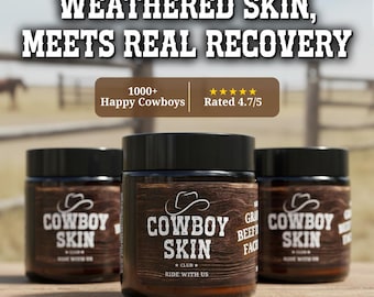 Gift for Men | Grass-Fed Tallow Face Balm | Natural Skincare & Face Moisturiser