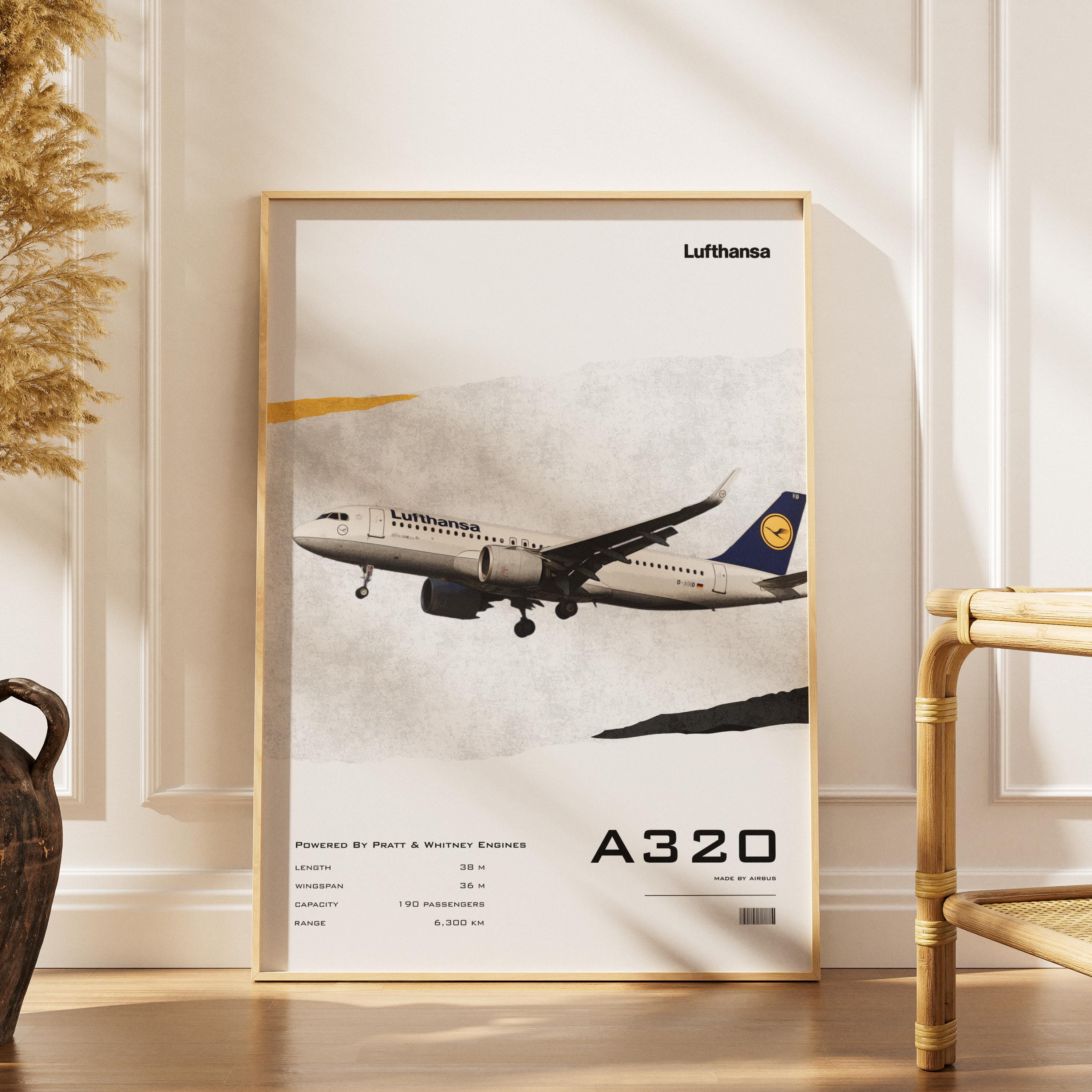 Lufthansa plane - Etsy 日本
